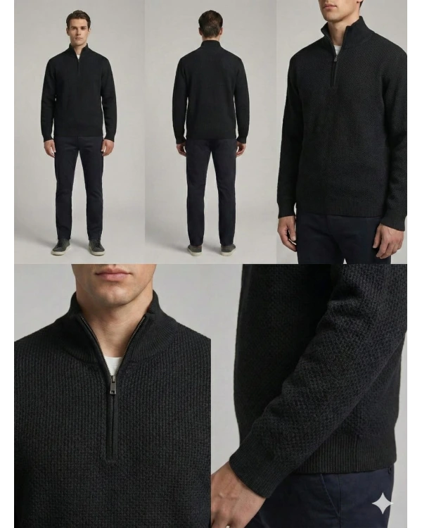 Nehir Ferm Yaka Triko Kazak 254101830