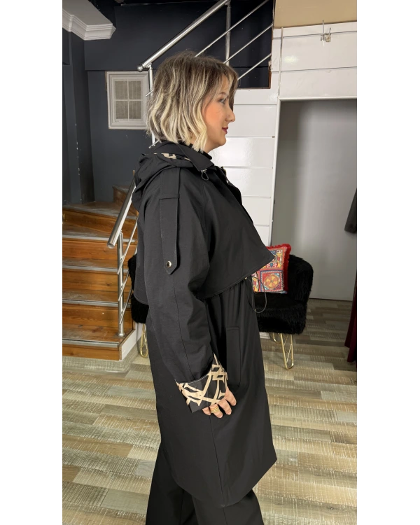 Nure Rürgarlıklı Uzun Trenç 1007