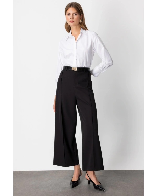 On Fashion Dikişli Cepli Bol Pantolon 64133