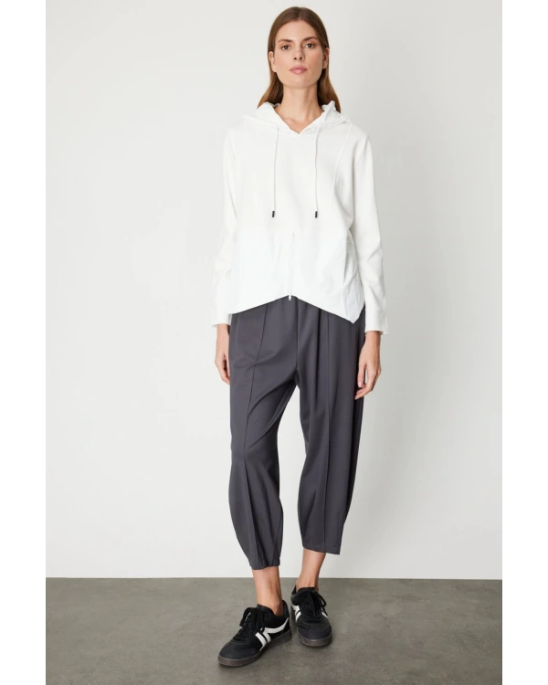 On Fashion Kapşonlu Bluz 60332