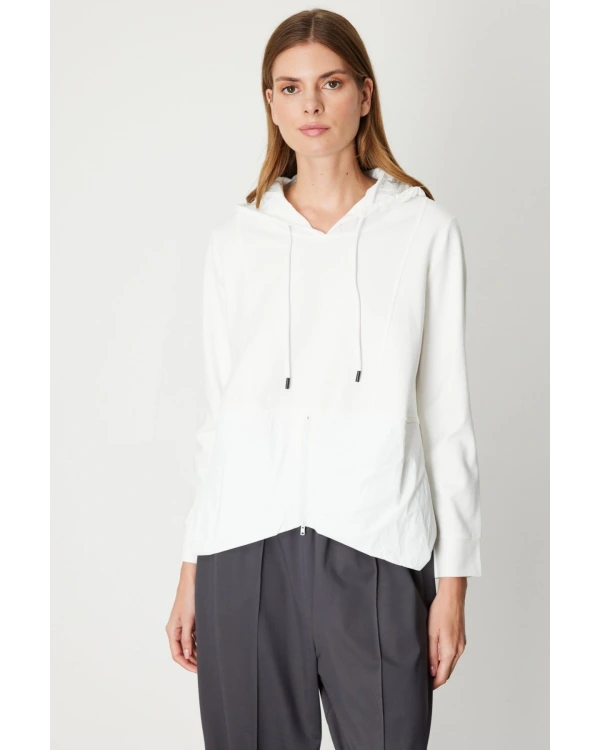 On Fashion Kapşonlu Bluz 60332