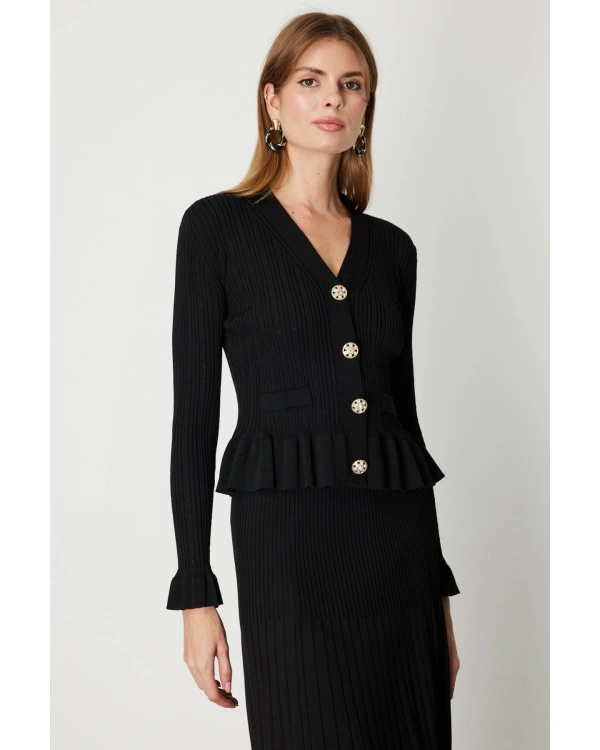 On Fashion Vatkalı Bele Oturan Hırka 69905