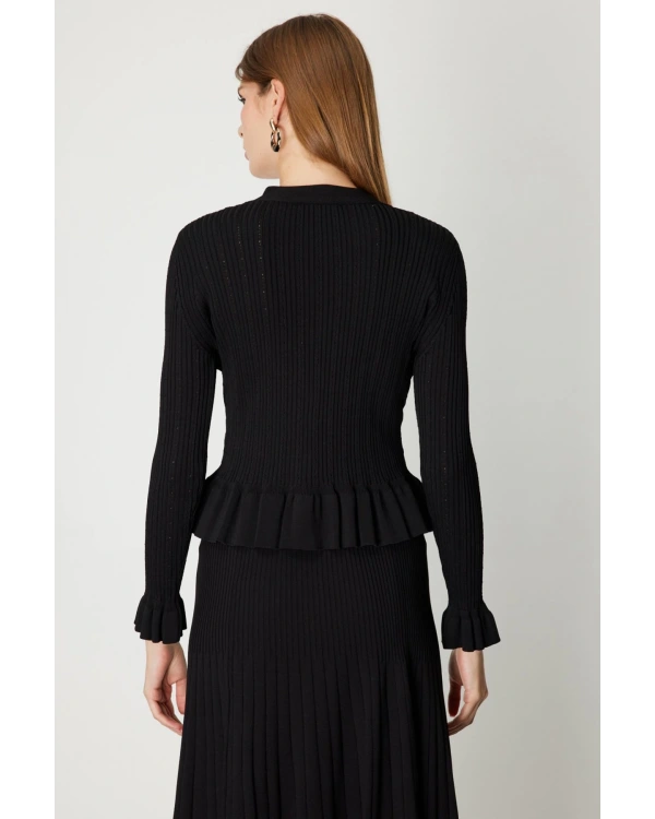 On Fashion Vatkalı Bele Oturan Hırka 69905