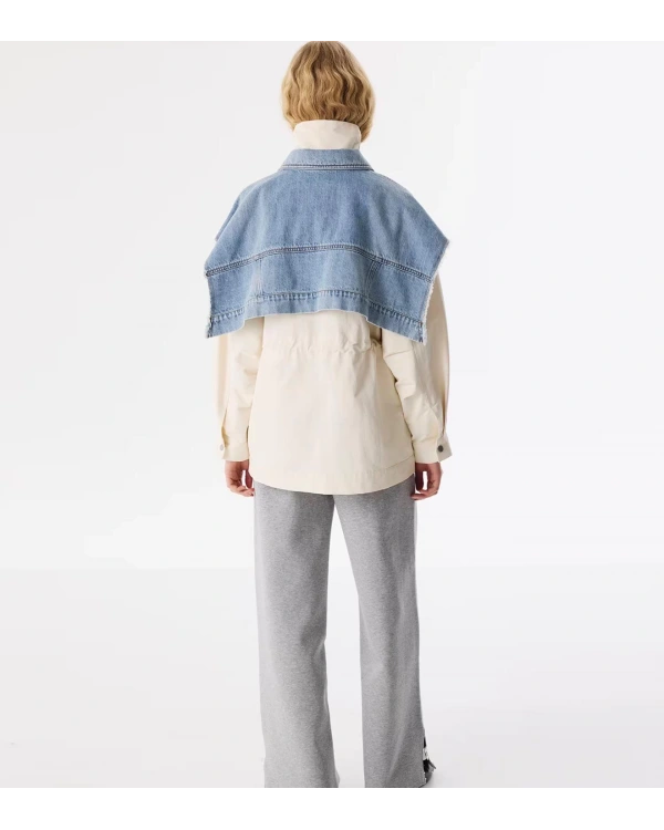 Twist Denim Mıx Trençkot TS1250012028