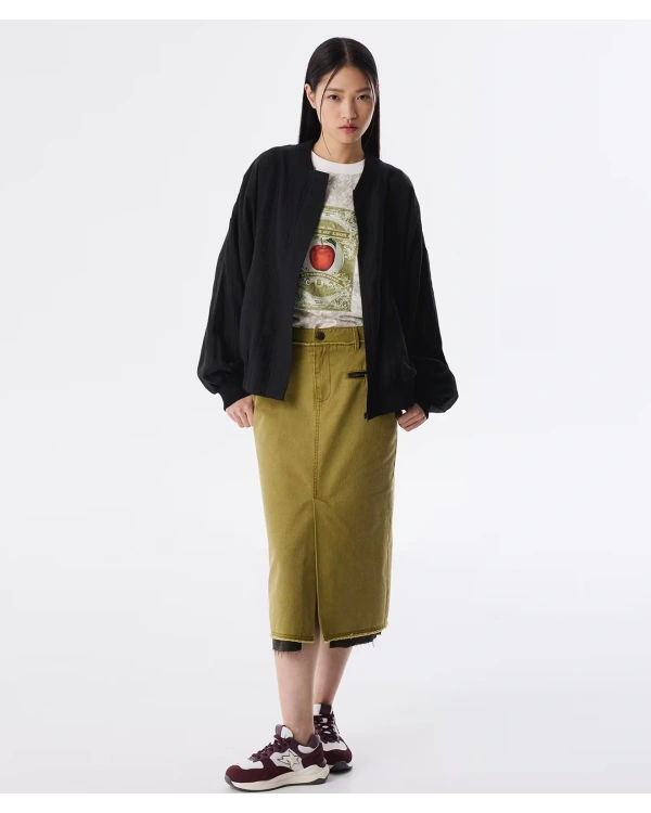 Twist Dokulu Bomber Ceket TS120005071