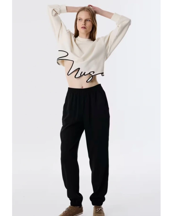 Twist Elastik Bel Jogger Pantolon TS6250003125