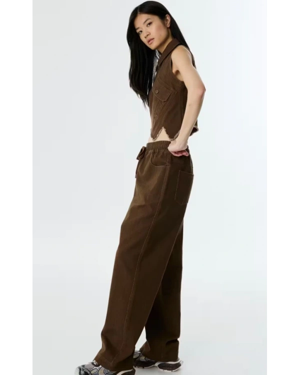 Twist Elastik Bel Non Denim Pantolon TW6250003086