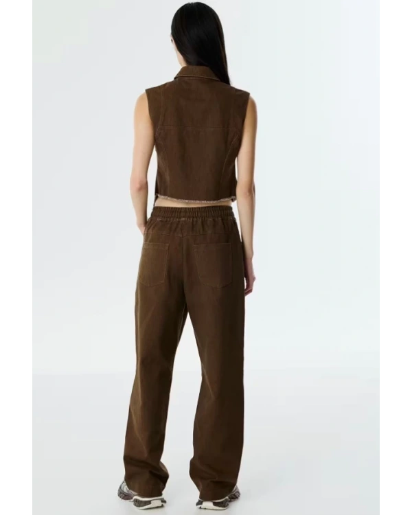 Twist Elastik Bel Non Denim Pantolon TW6250003086