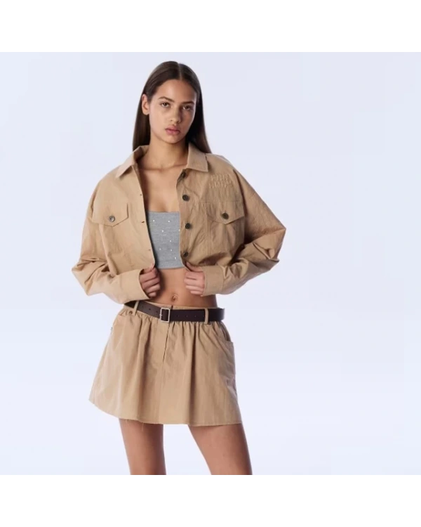 Twist Slogan Patchli Ceket TS1250005097