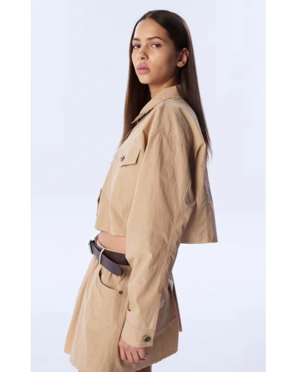 Twist Slogan Patchli Ceket TS1250005097