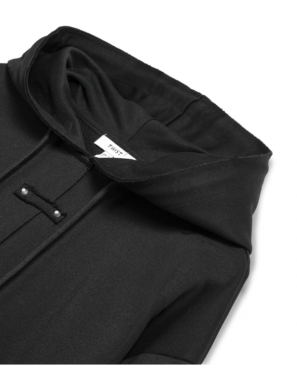 Twist Trok Baskılı Kadın Siyah Sweatshirt TW6250091042