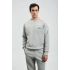 Lufian Sigma Erkek Açık Gri Sweatshirt 112030186