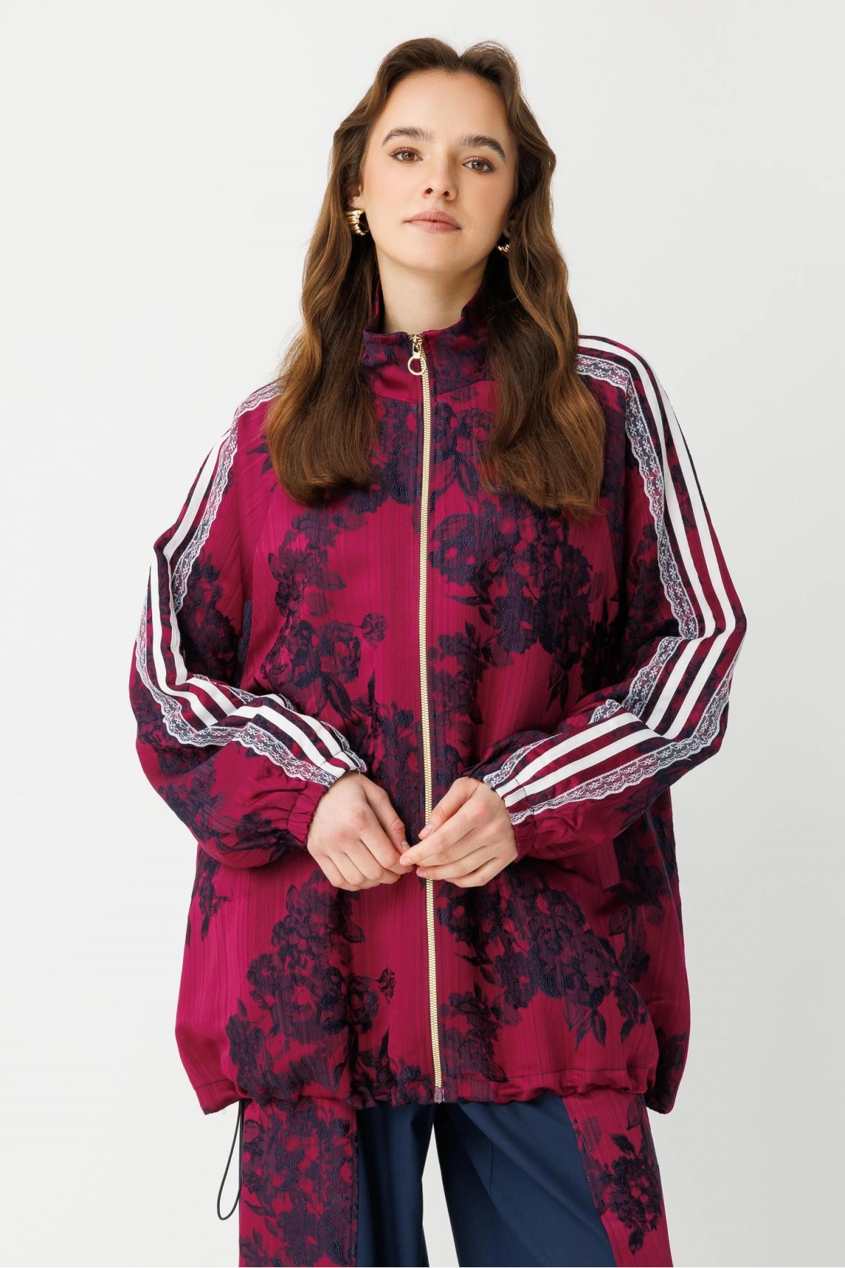 Ghisa Dantel Detaylı Kadın Bordo Takım 26KGSTKM3271