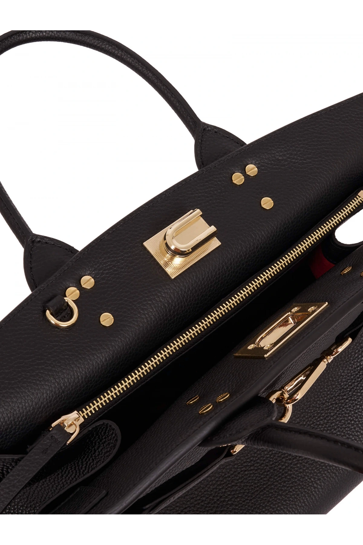 Faik Sönmez Kadın Siyah Hakiki Deri Çanta US25CNT005