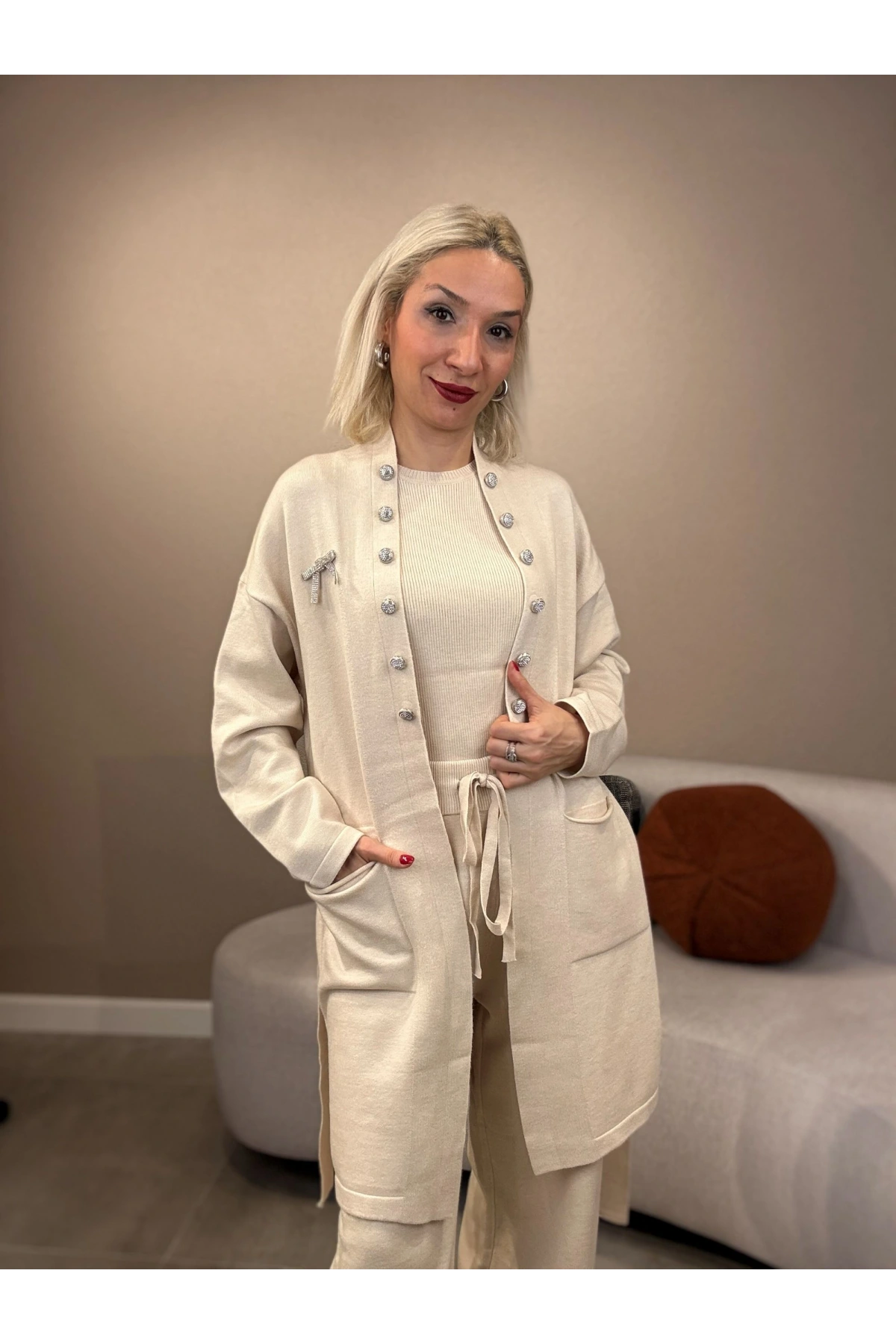 Fuat Gürşen Taşlı Hırkalı Takım 4703