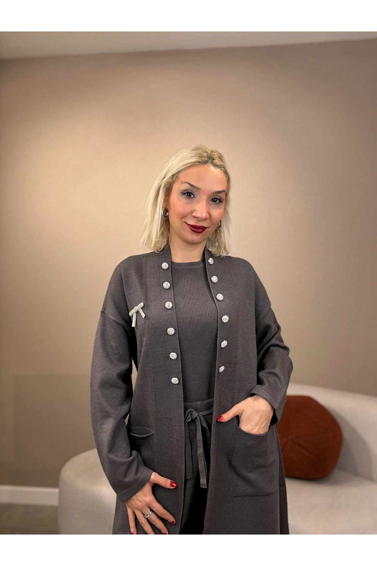 Fuat Gürşen Taşlı Hırkalı Takım 4703