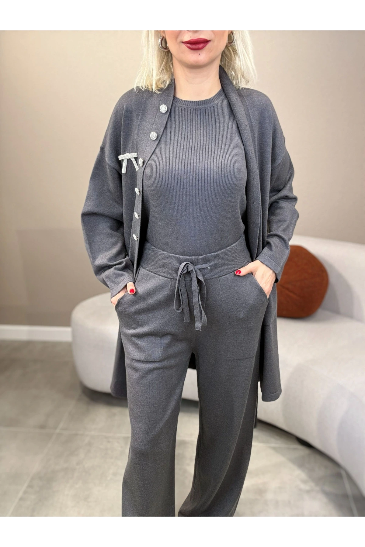 Fuat Gürşen Taşlı Hırkalı Takım 4703