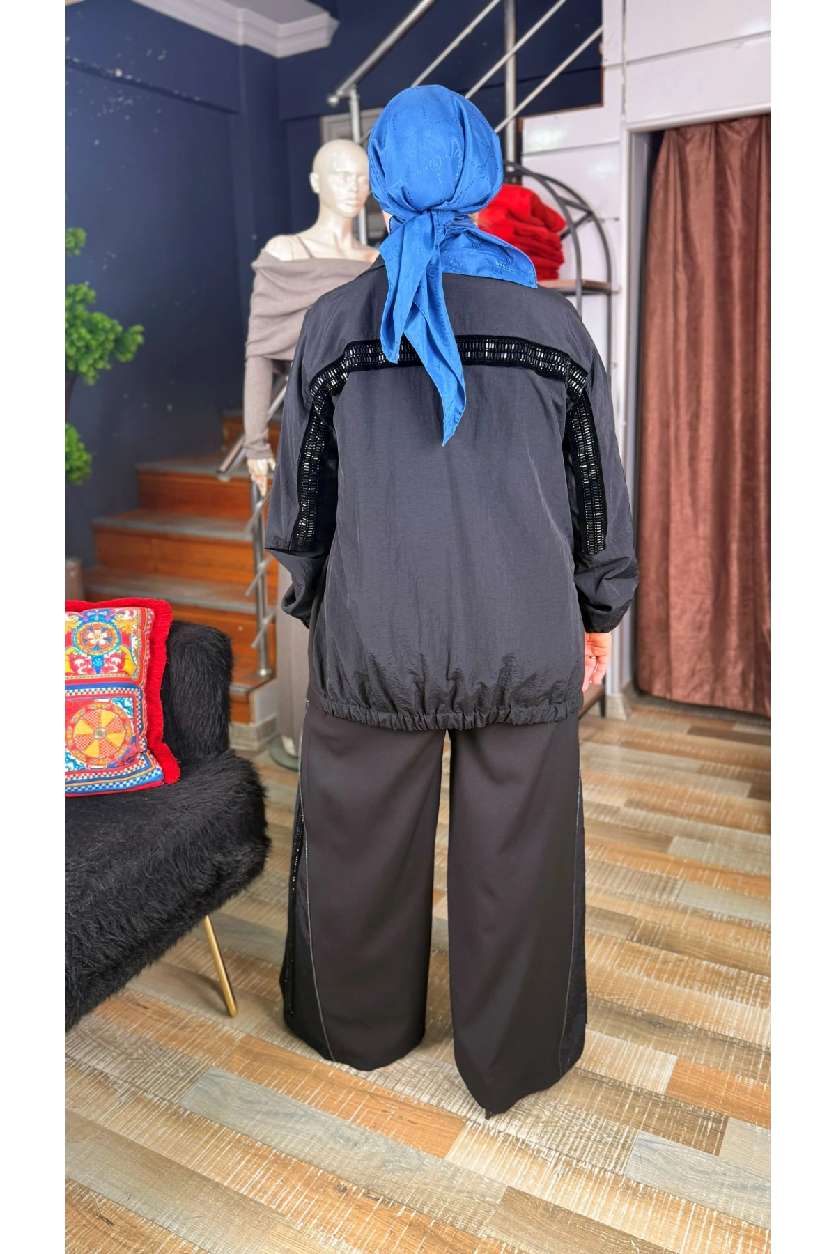 My312 Fermuarlı Taşlı Takım 26W2606