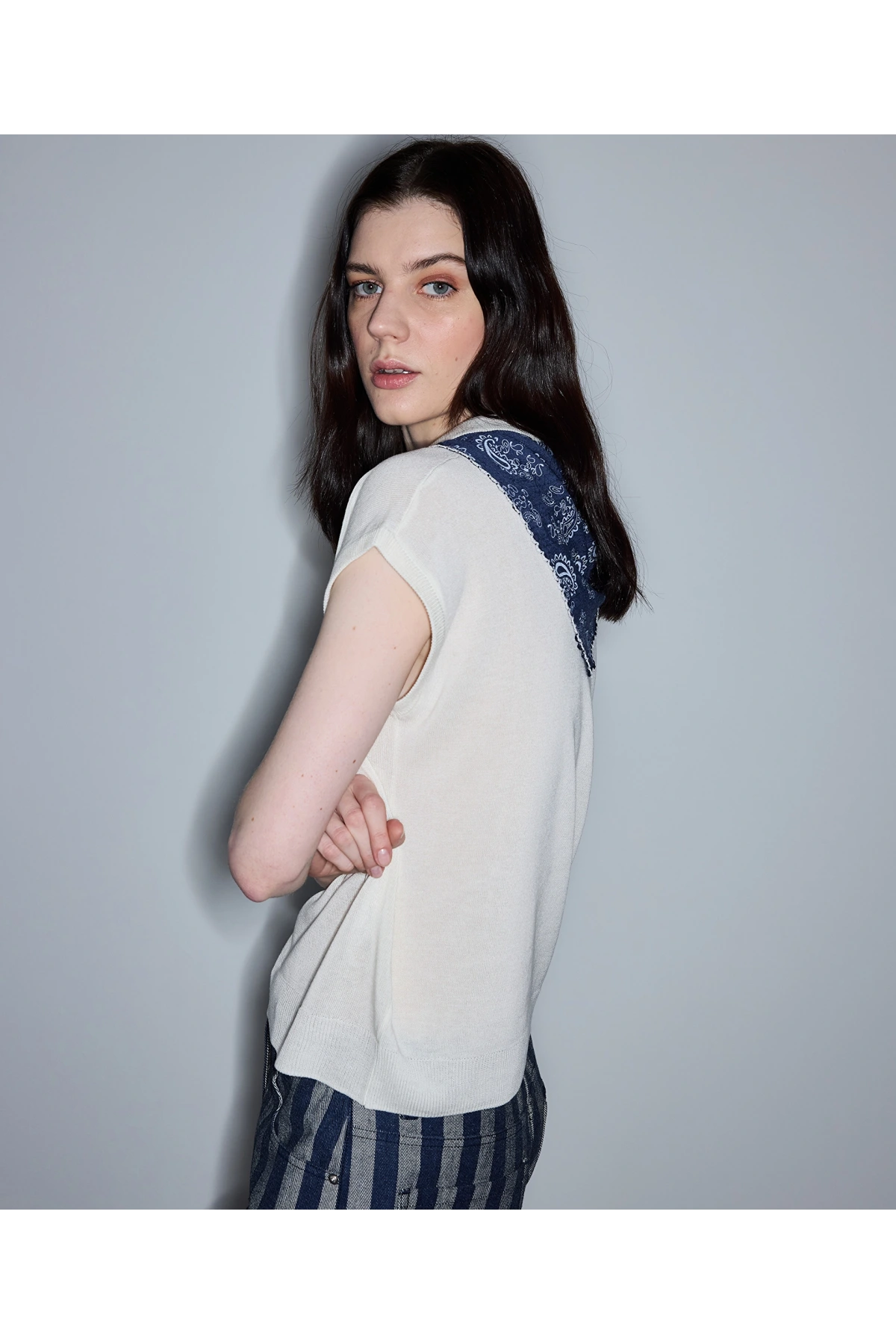 İpekyol Fular Aksesuarlı Triko IS260050086