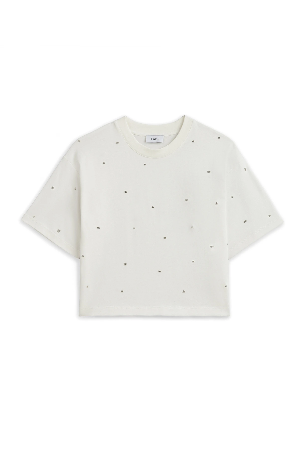 Twist Karma Aksesuarlı T-Shirt TS1260070091