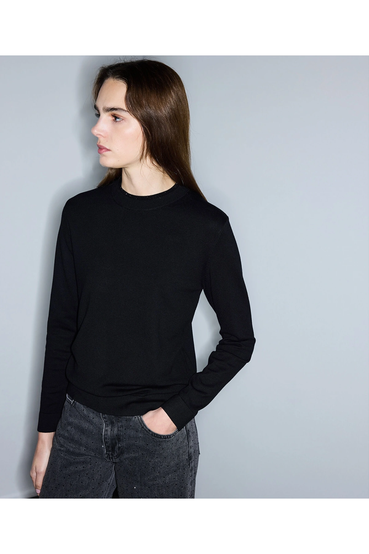 İpekyol Çift Parça Görünümlü Triko IS1260050075