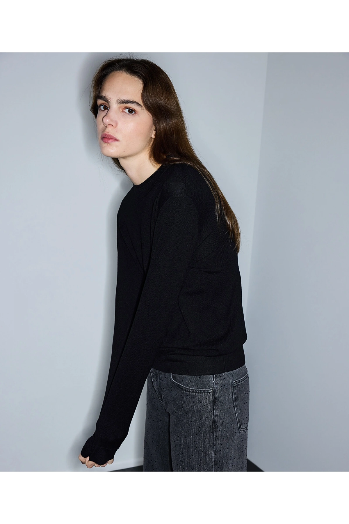 İpekyol Çift Parça Görünümlü Triko IS1260050075