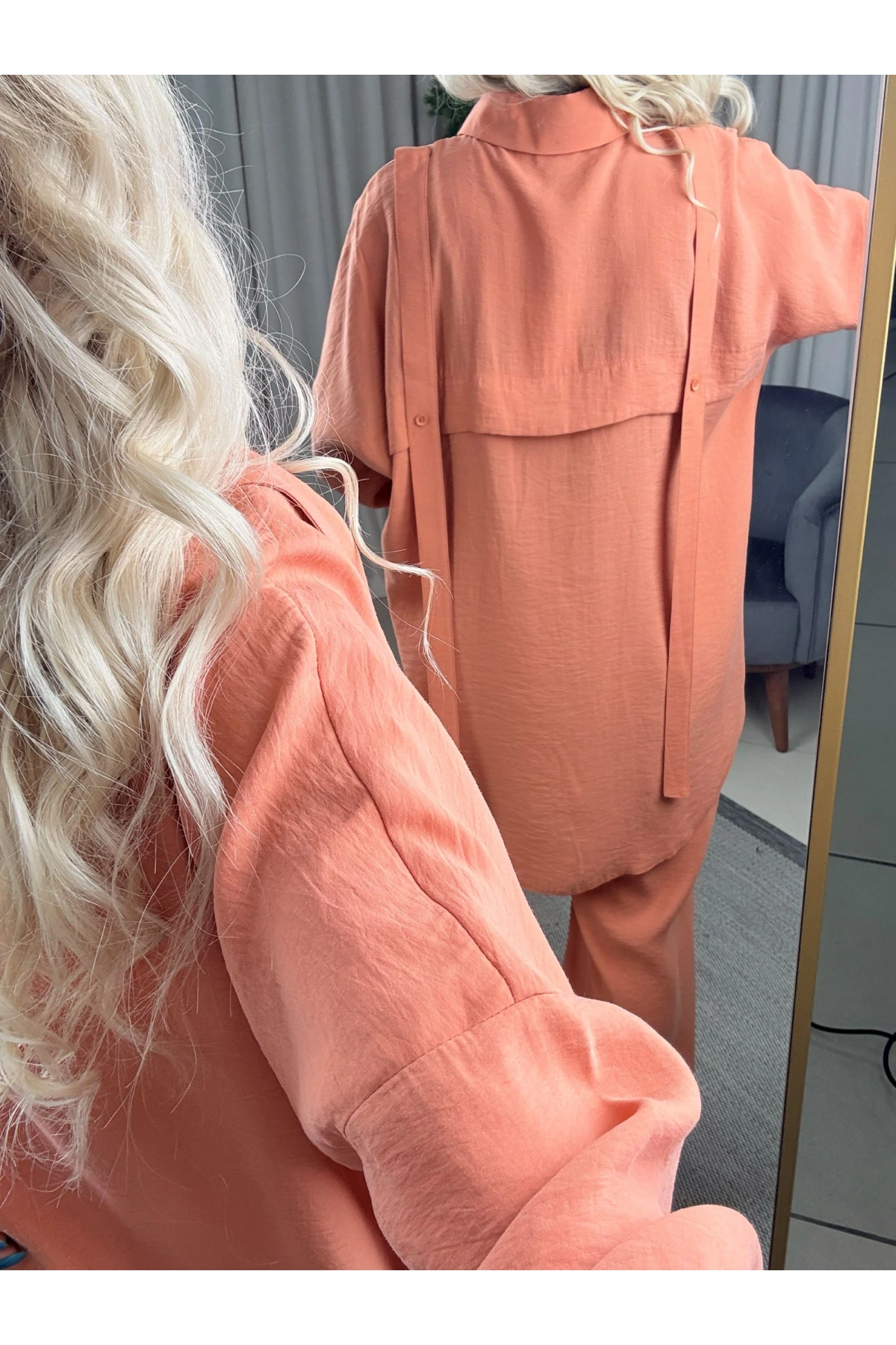 Ahsen Düğmeli Takım 9507