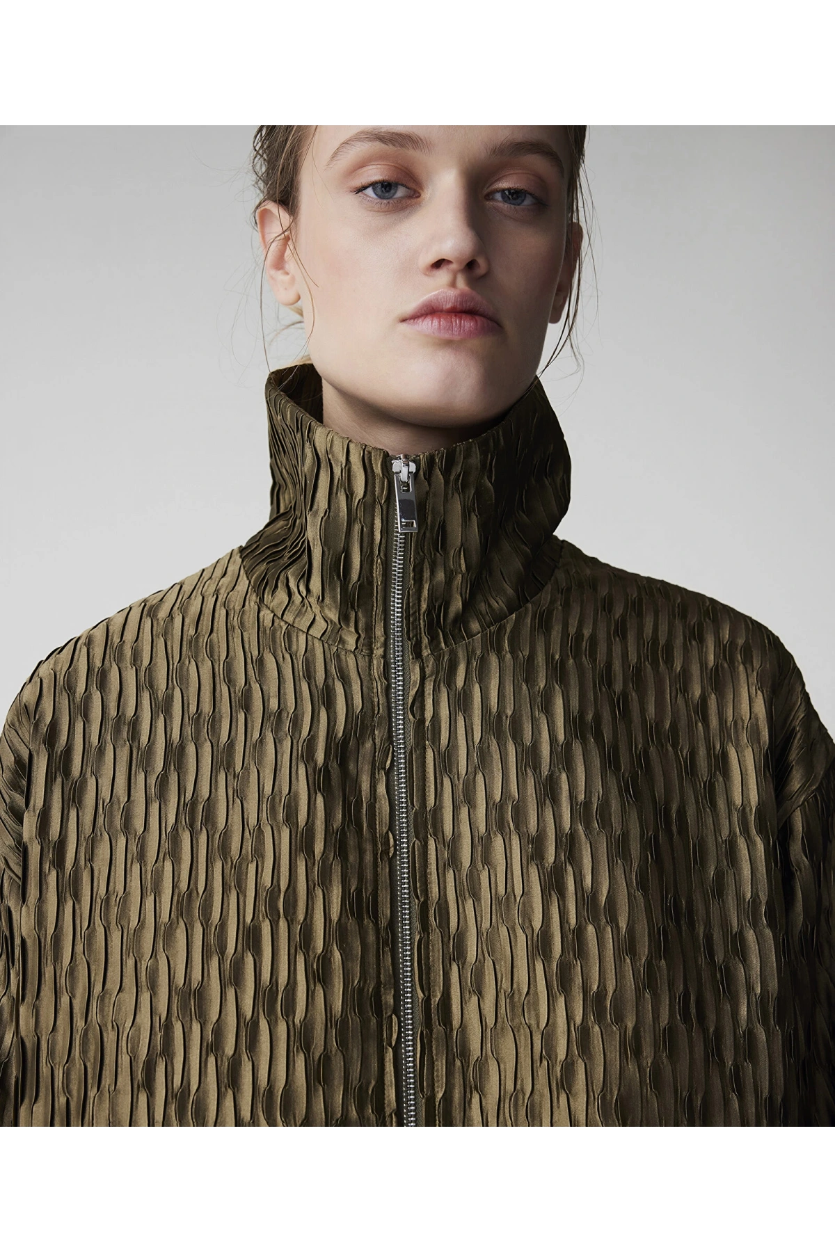 İpekyol Dokulu Bomber Ceket IS1260012027