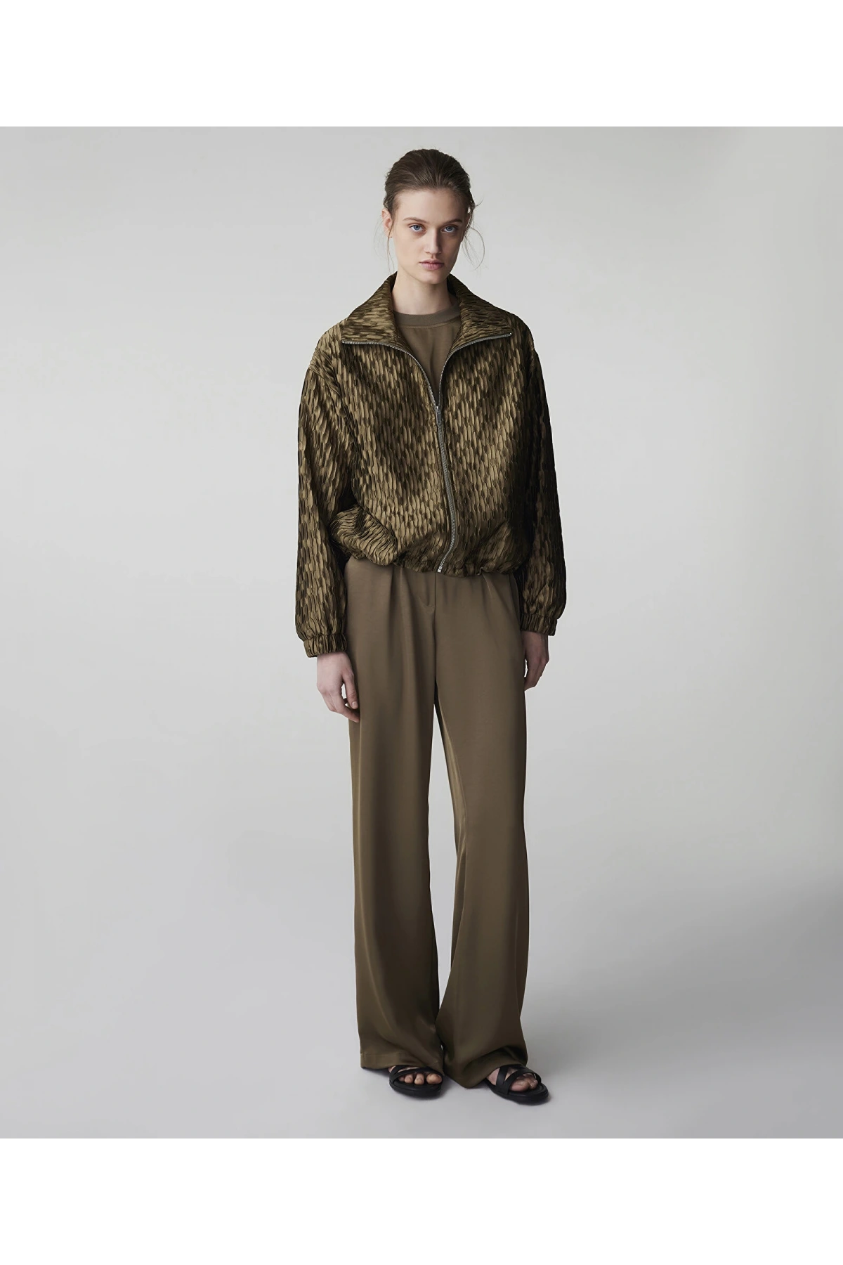 İpekyol Dokulu Bomber Ceket IS1260012027