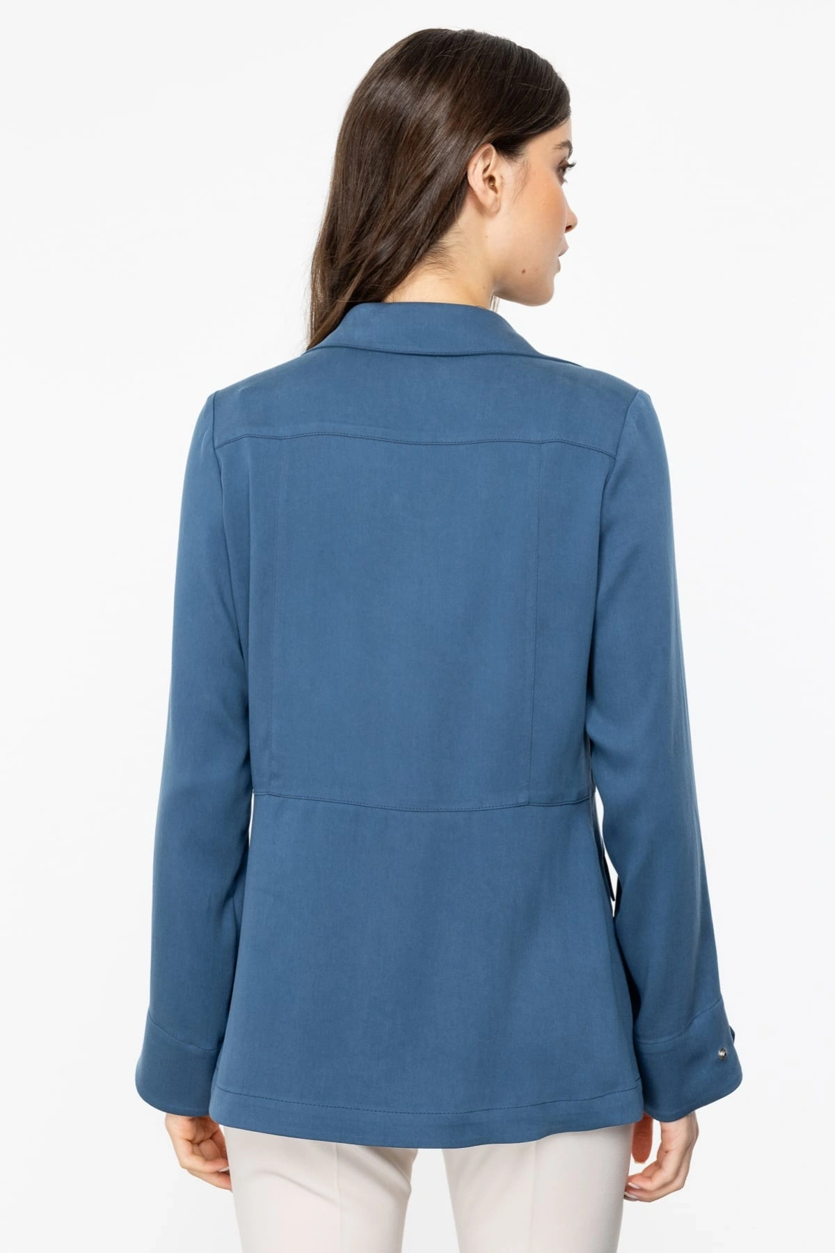 Ekol Çıt Çıt Detaylı Trençkot 06032