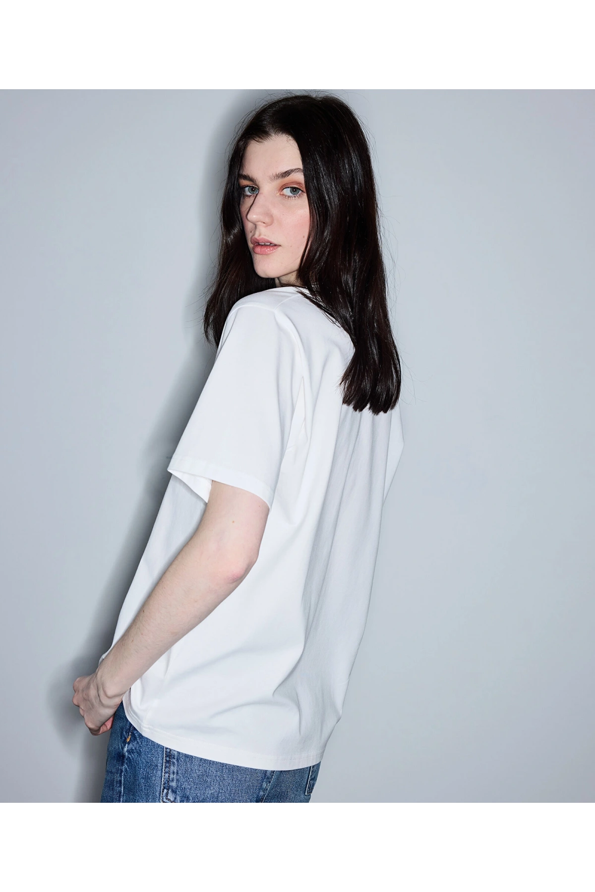 İpekyol V Yaka Basic T-Shirt IS1260070100