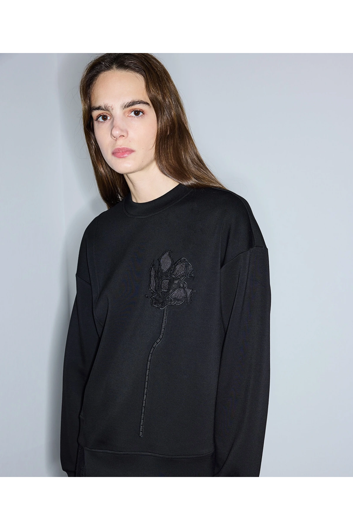 İpekyol Üç Boyutlu Nakış Sweashirt IS1260091015