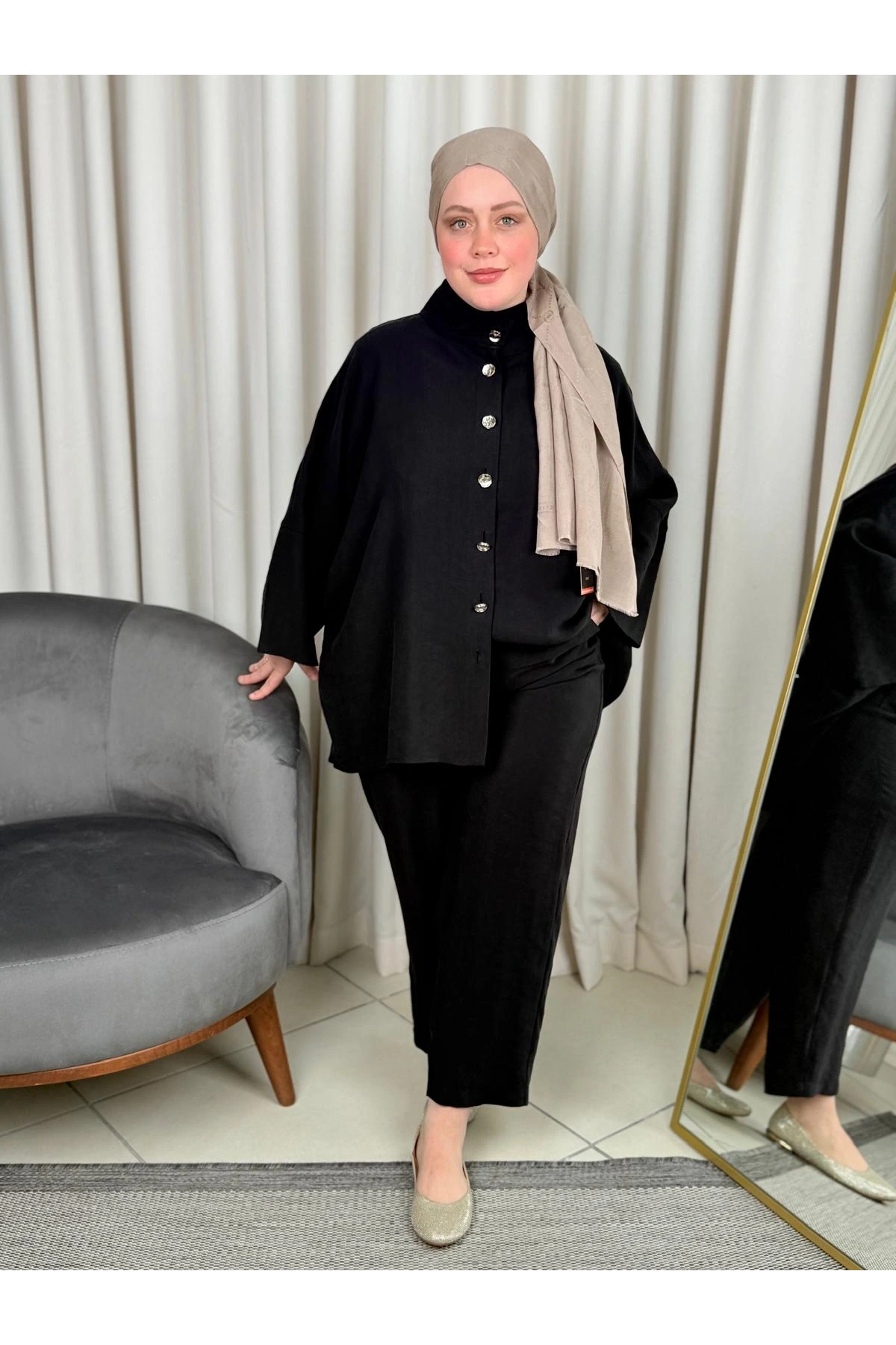 my312 Düğme Detaylı Takım 25S1408