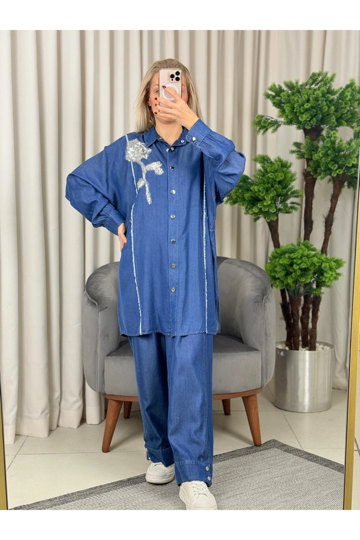 Ghisa İşlemli Takım 25YGSKAP2677