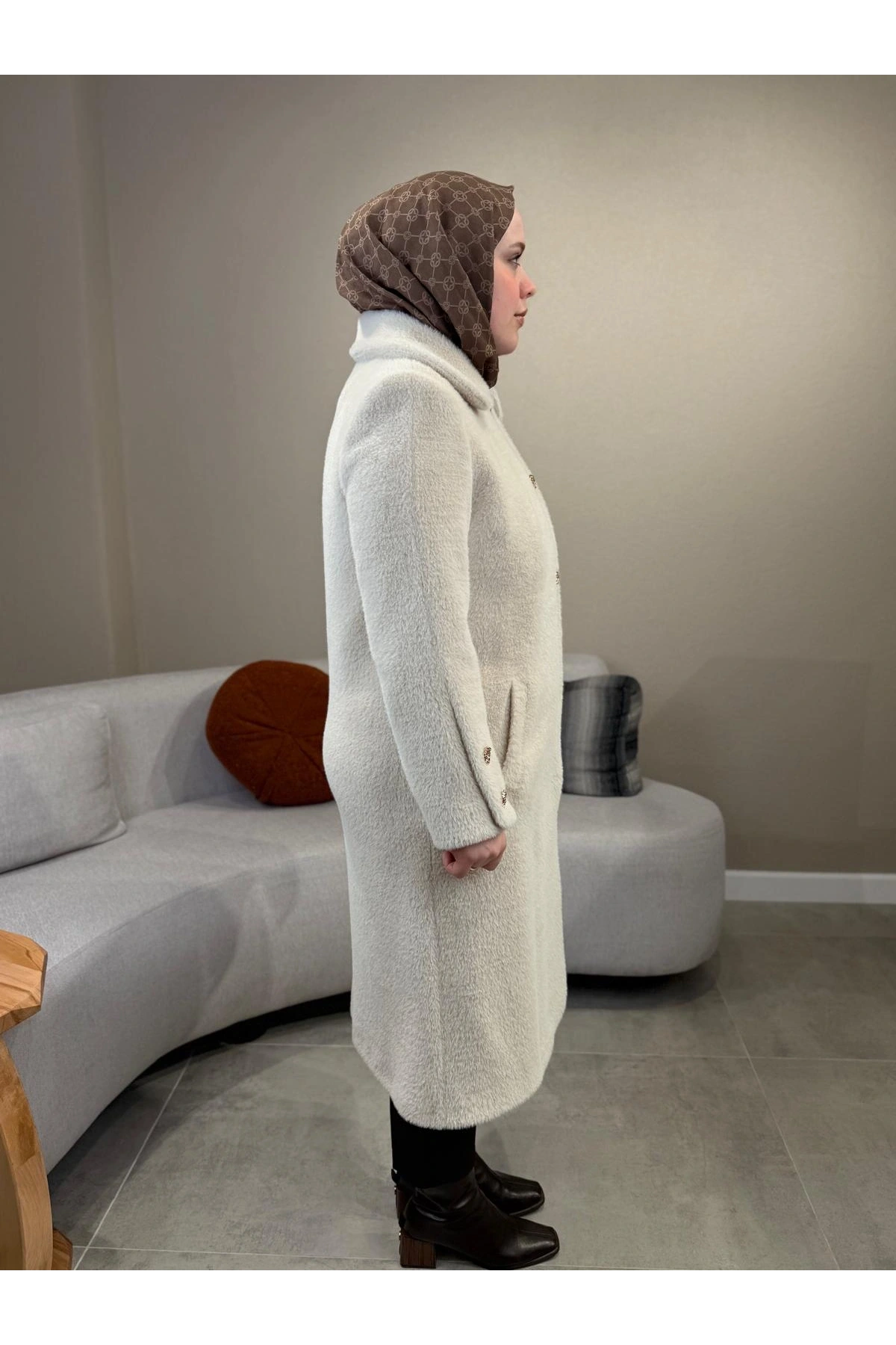 Matex Broşlu Kaban 8129