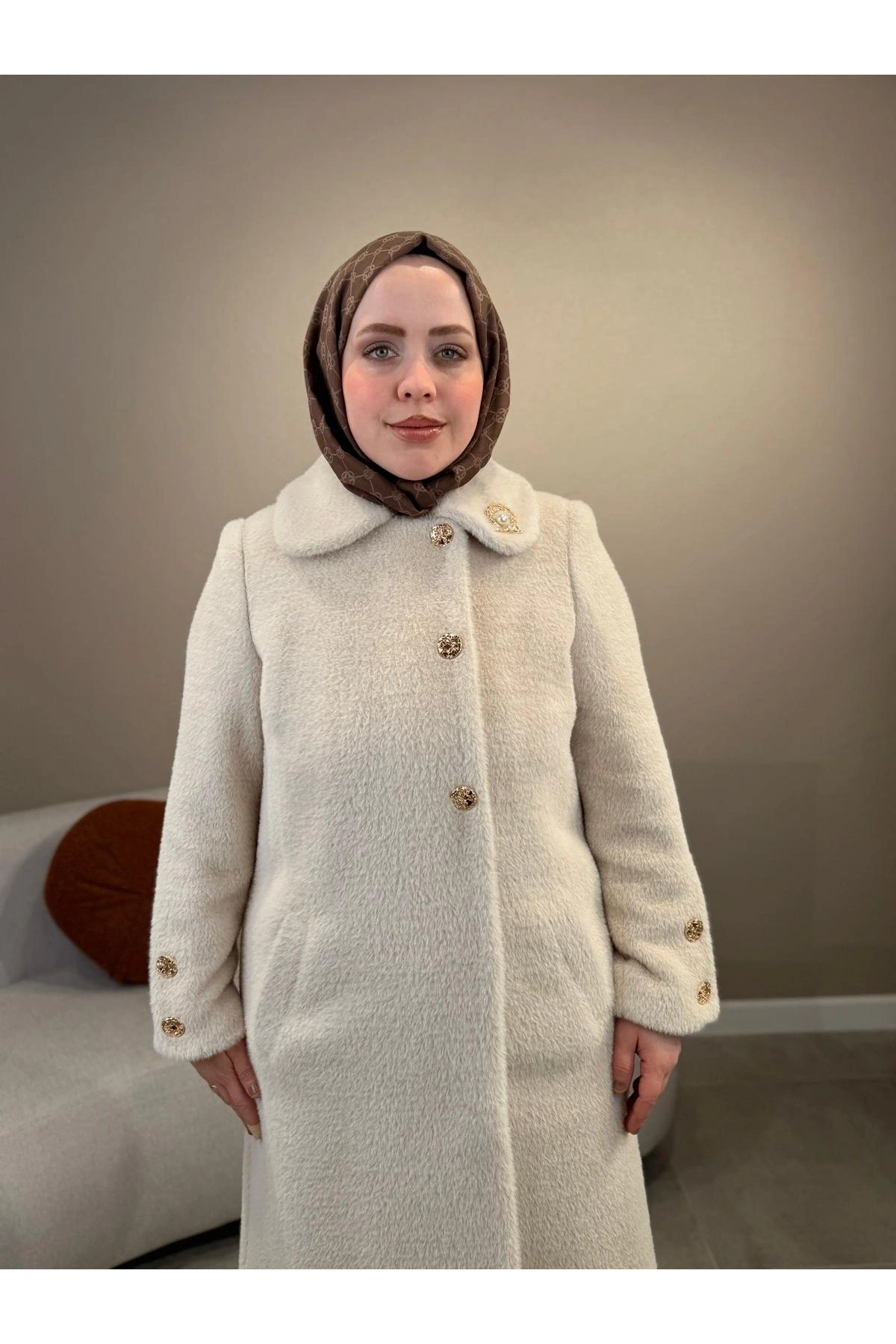 Matex Broşlu Kaban 8129