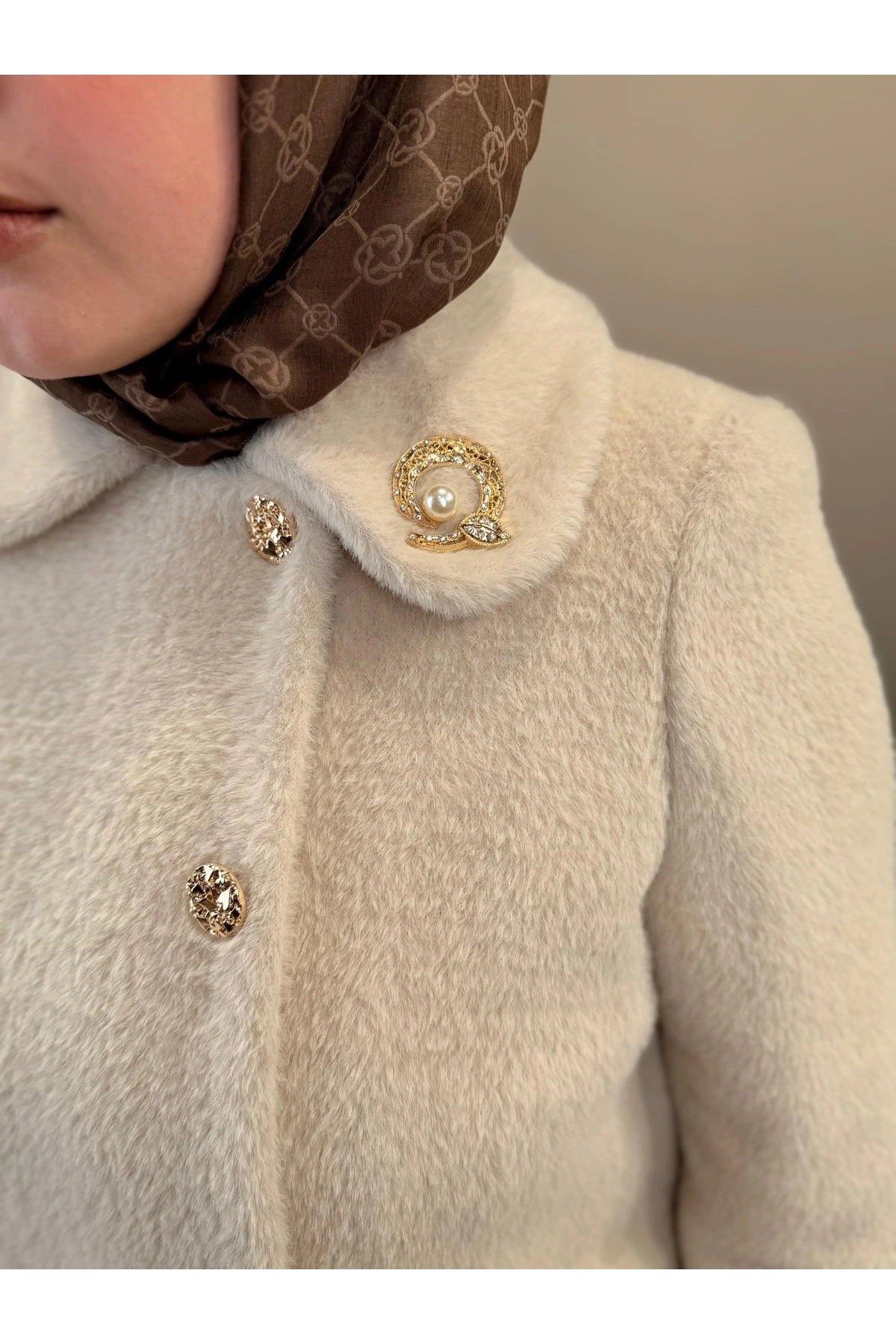 Matex Broşlu Kaban 8129