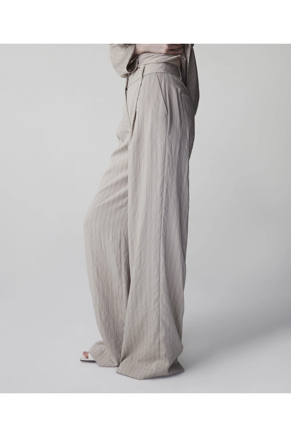 İpekyol Çizgi Jakarlı Pantolon IS1260003155