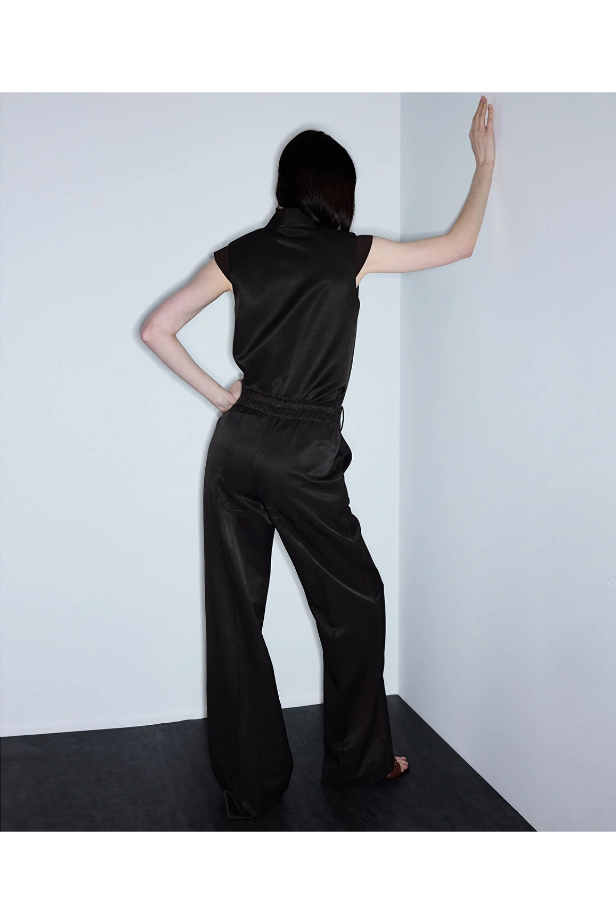 İpekyol Belden Bağlamalı Wide Leg Pantolon IS1260003099