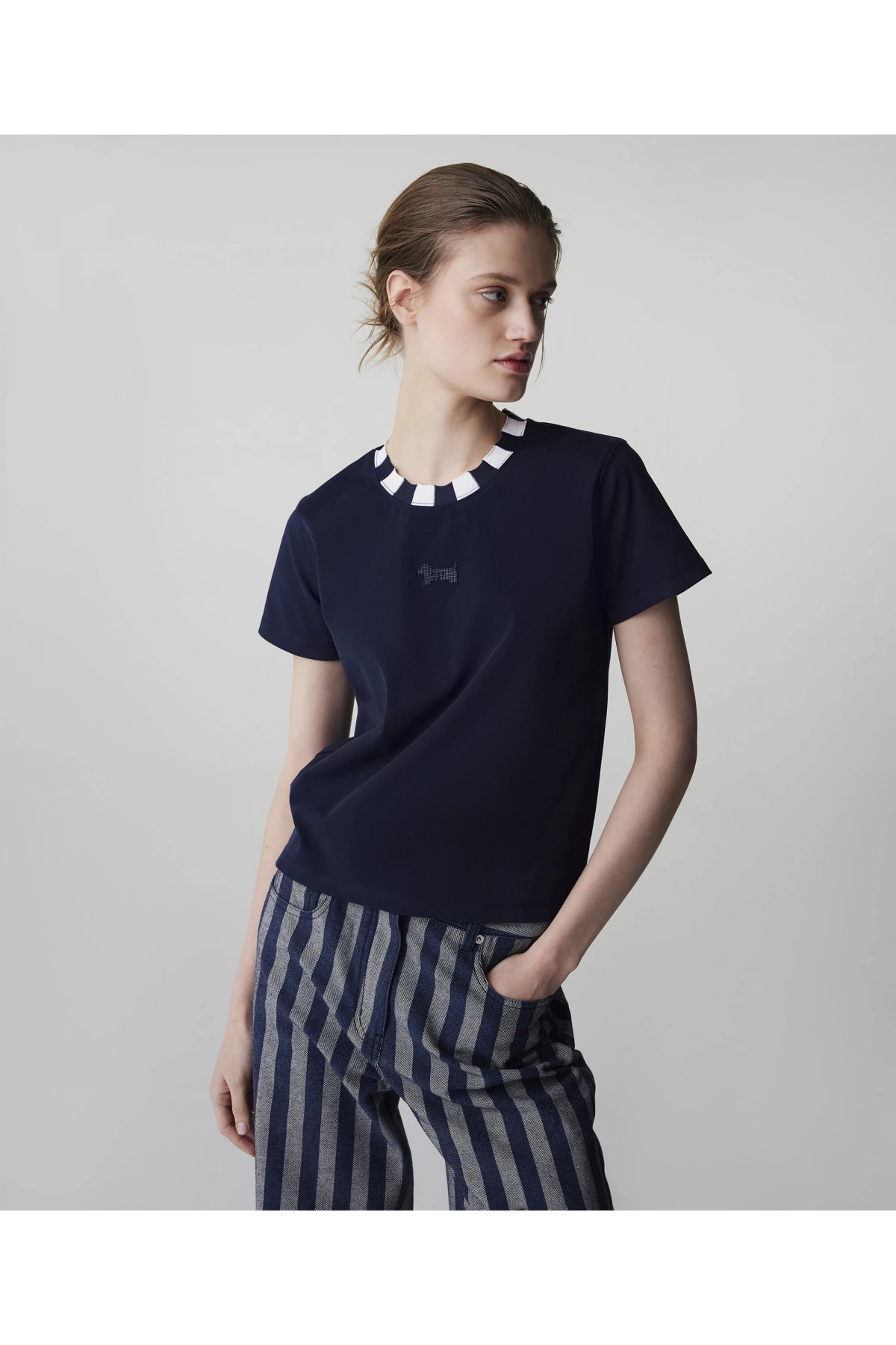 İpekyol Üç Boyutlu Baskılı T-Shirt IS1260070046