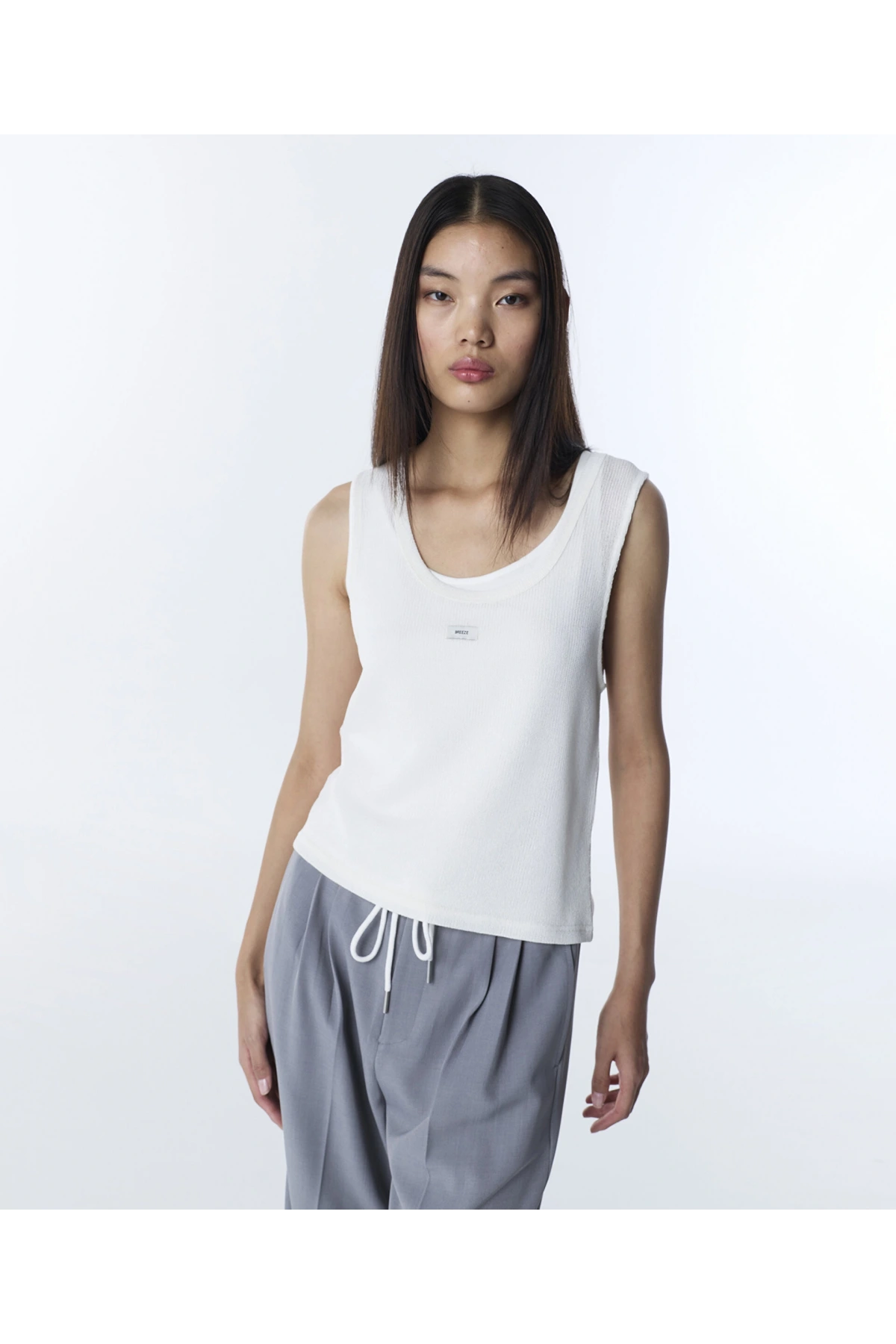 Twist Patch Li Çift Parça Triko TS1260050069