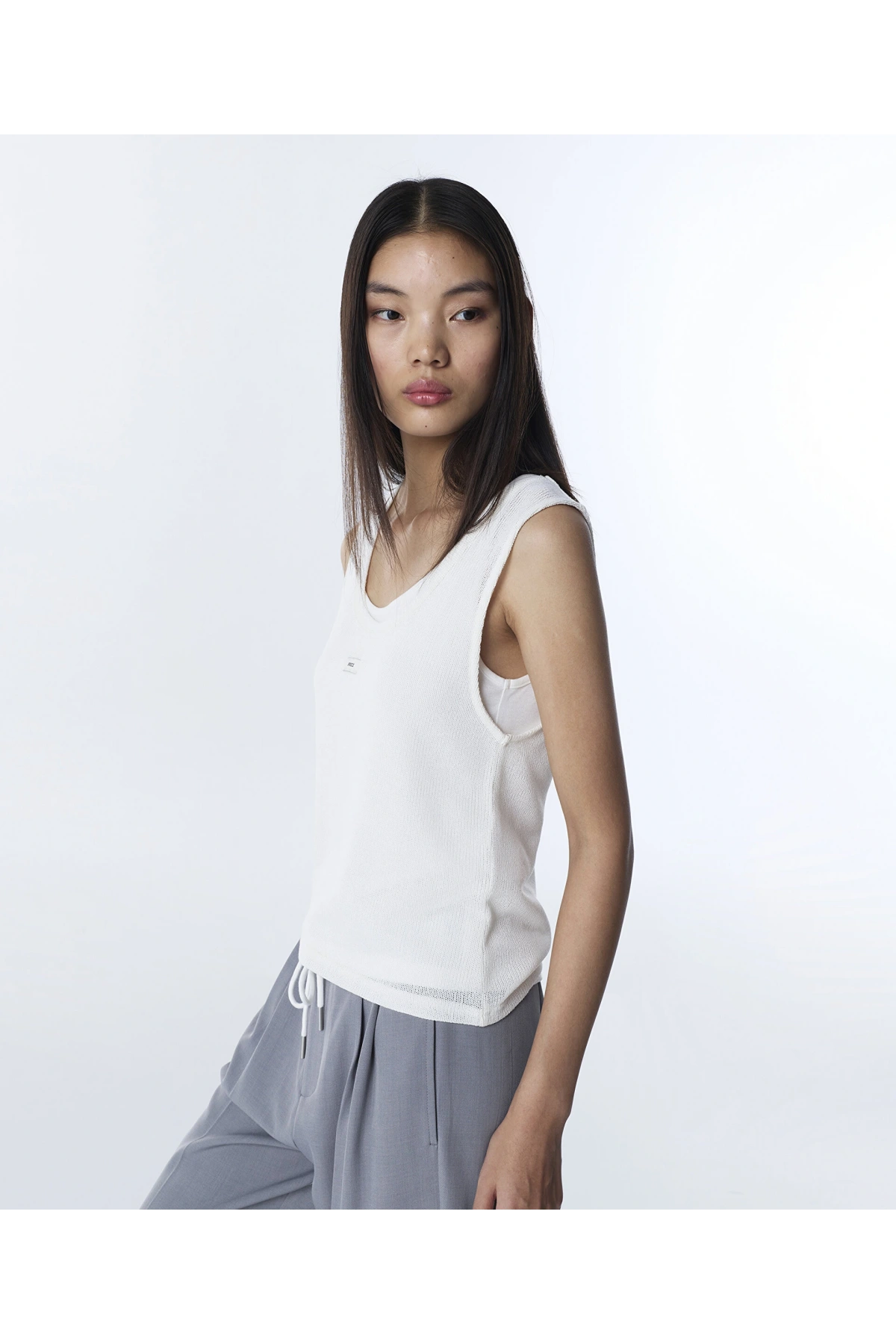 Twist Patch Li Çift Parça Triko TS1260050069