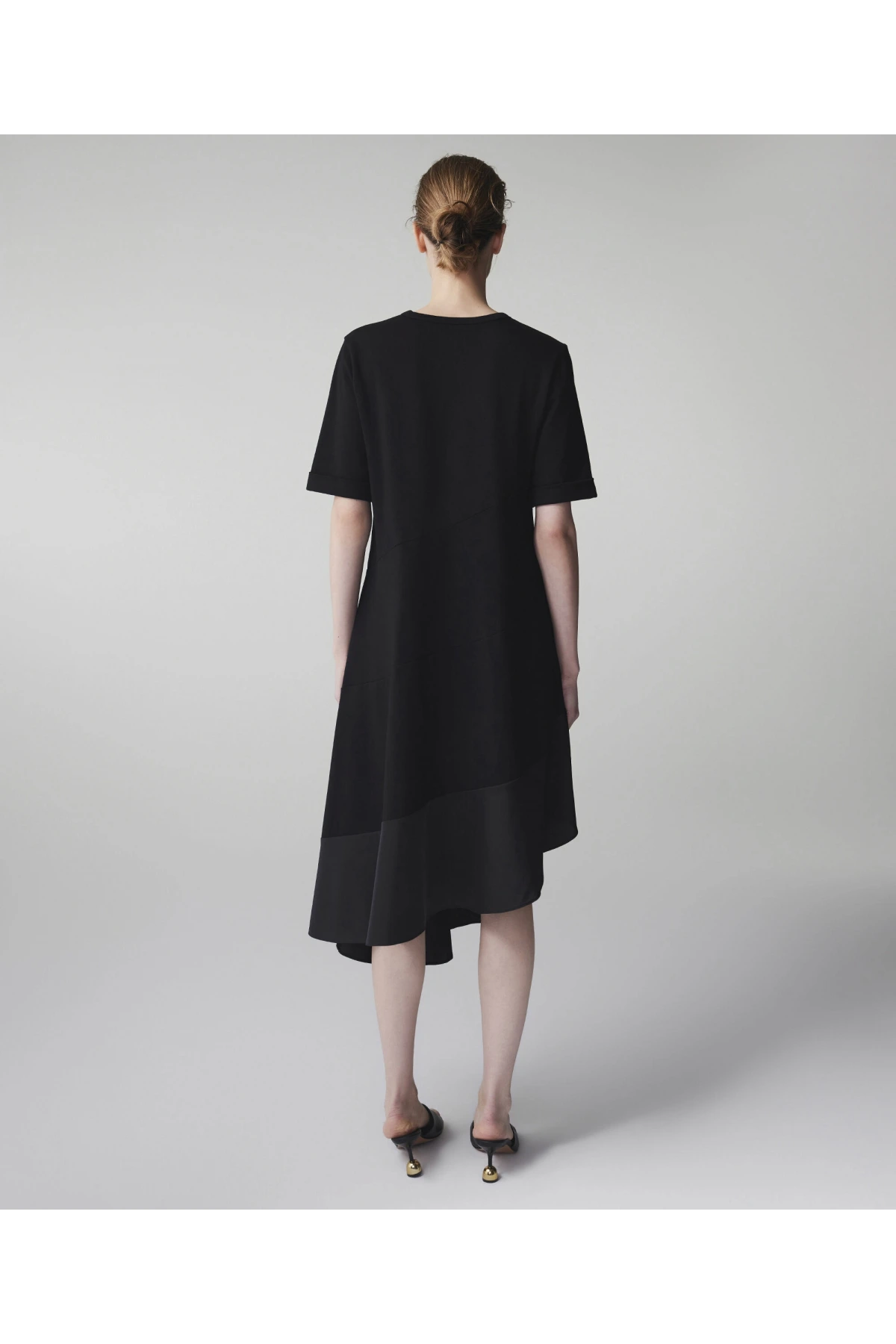 İpekyol Kumaş Mix Asimetrik Elbise IS1260002233