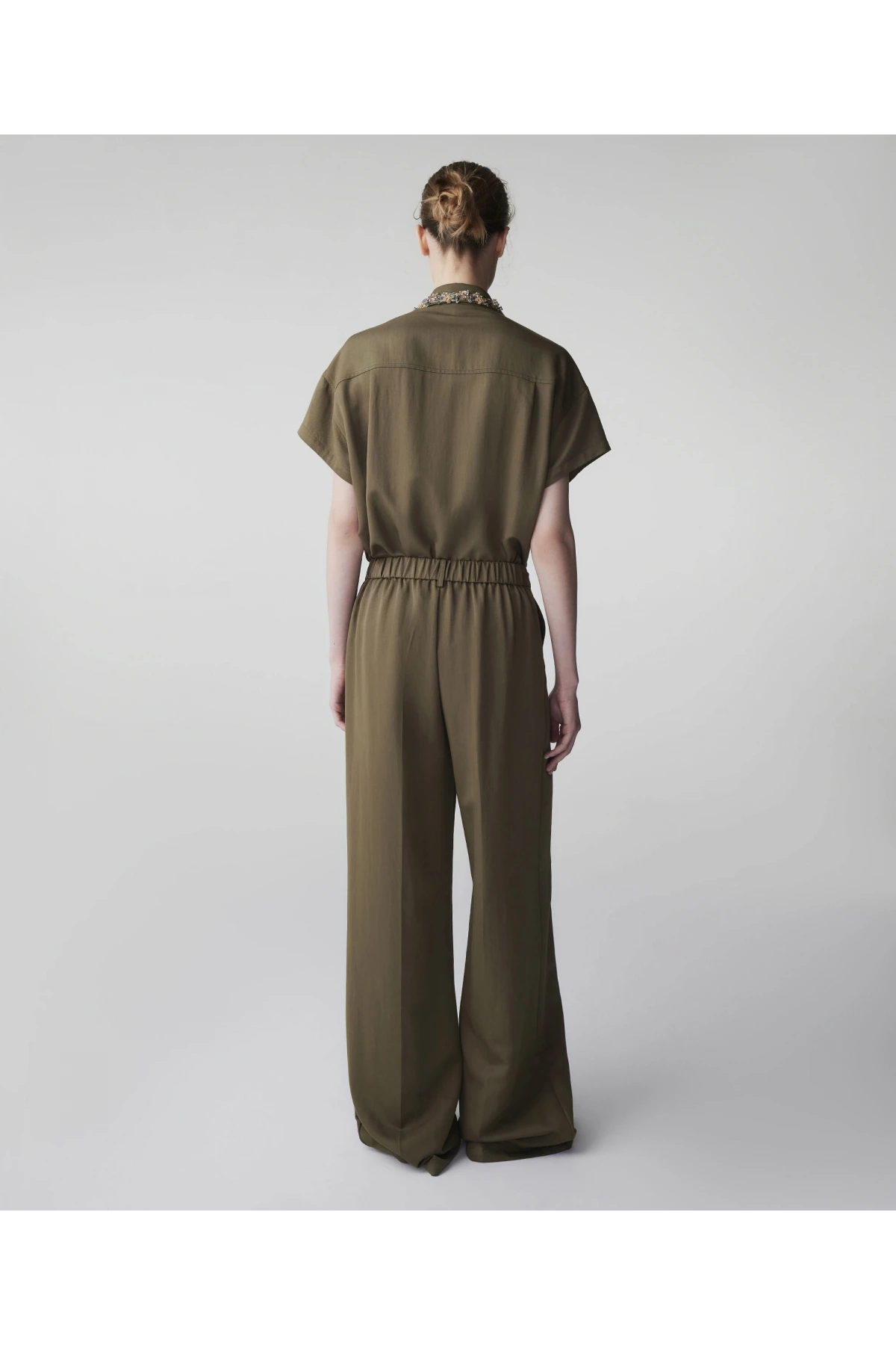 İpekyol Wide Leg Fit Belden Bağlamalı Pantolon IS1260003130