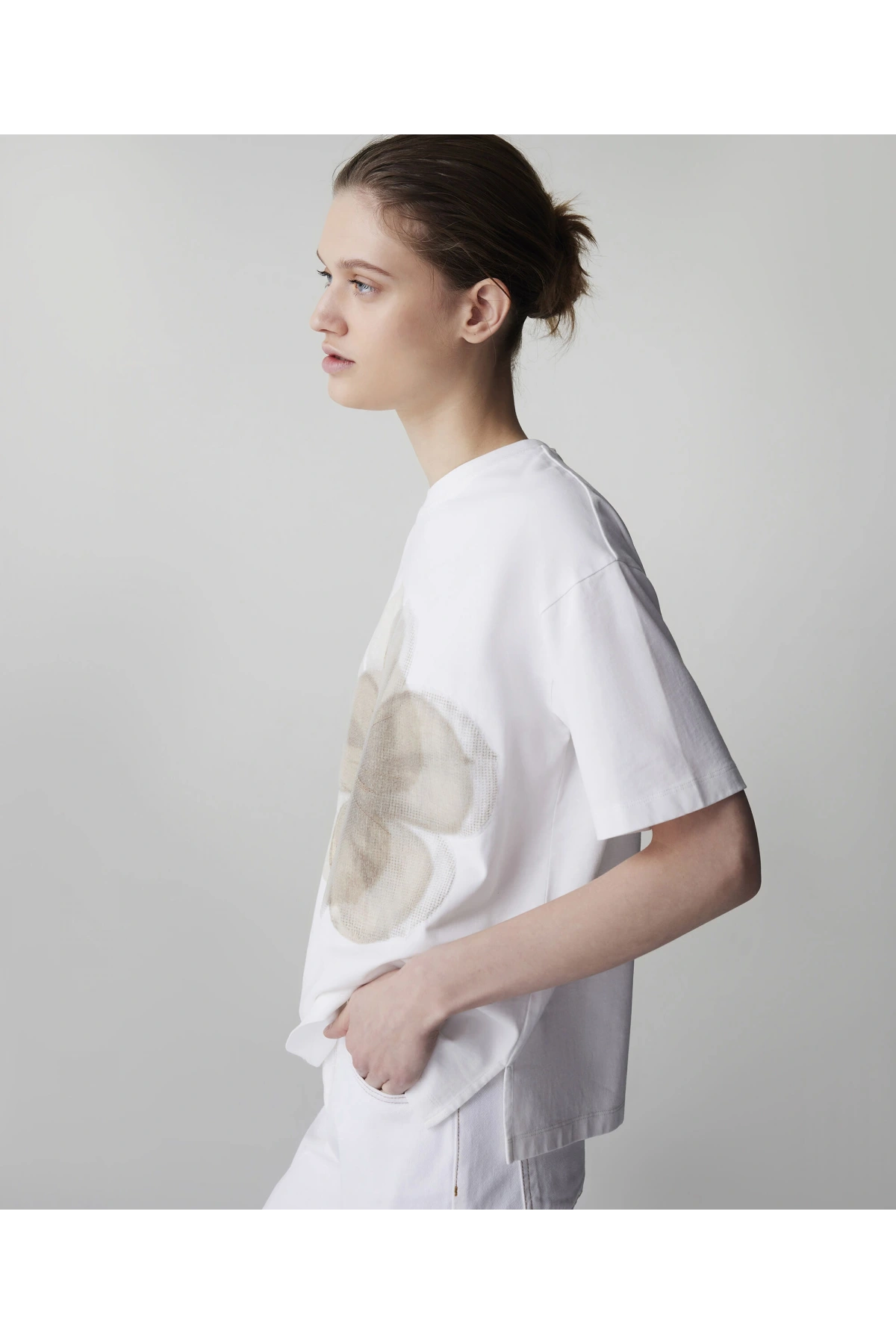 İpekyol Görsel Baskılı ve Nakışlı T-Shirt IS1260070074