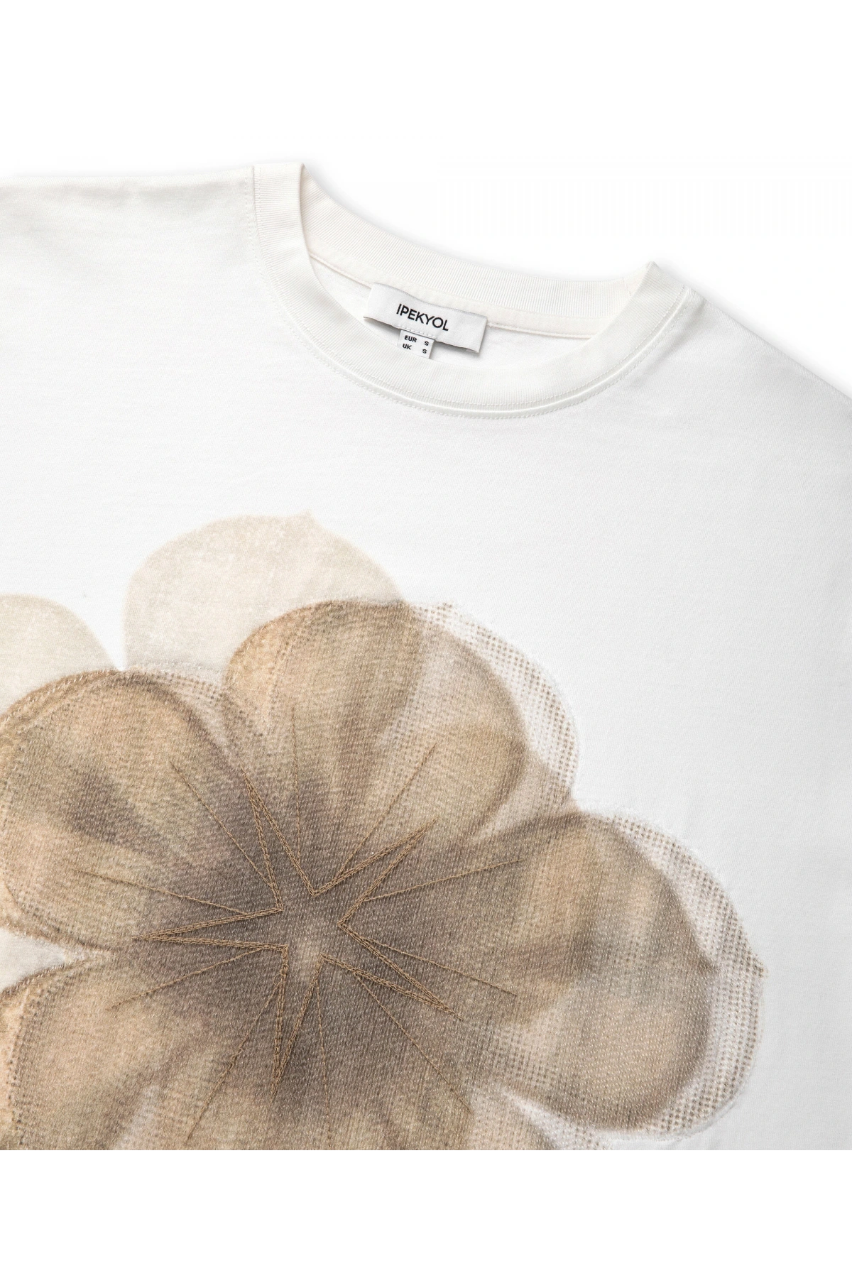 İpekyol Görsel Baskılı ve Nakışlı T-Shirt IS1260070074