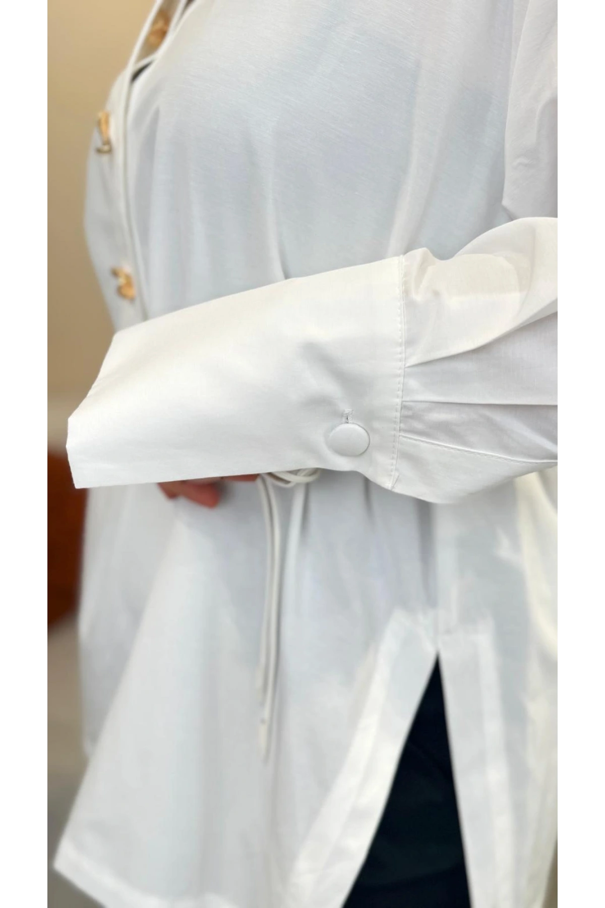 My312 Fileli Düğmeli Gömlek 26S8835