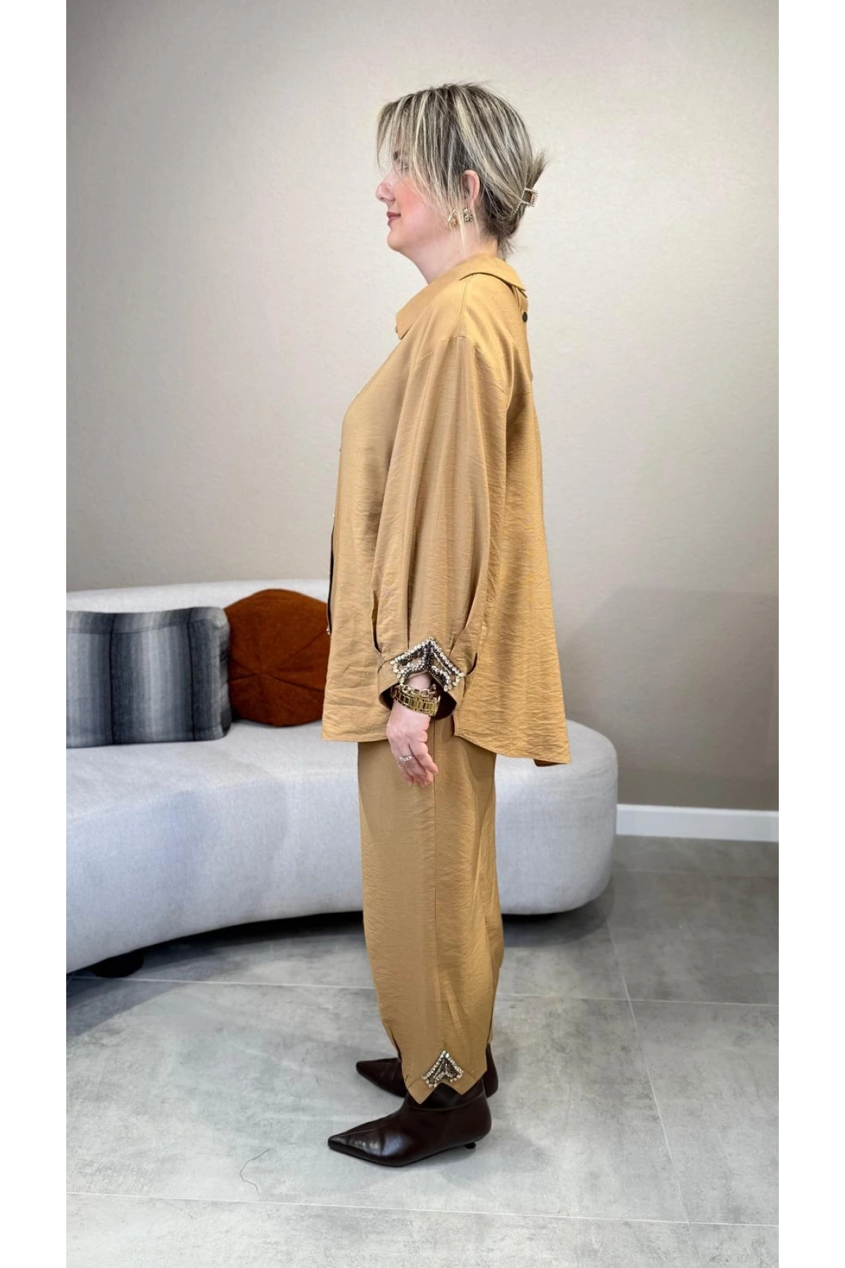 My312 Paçası Taşlı Takım 26S1675