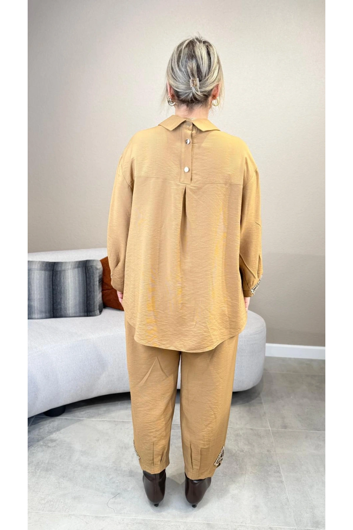 My312 Paçası Taşlı Takım 26S1675