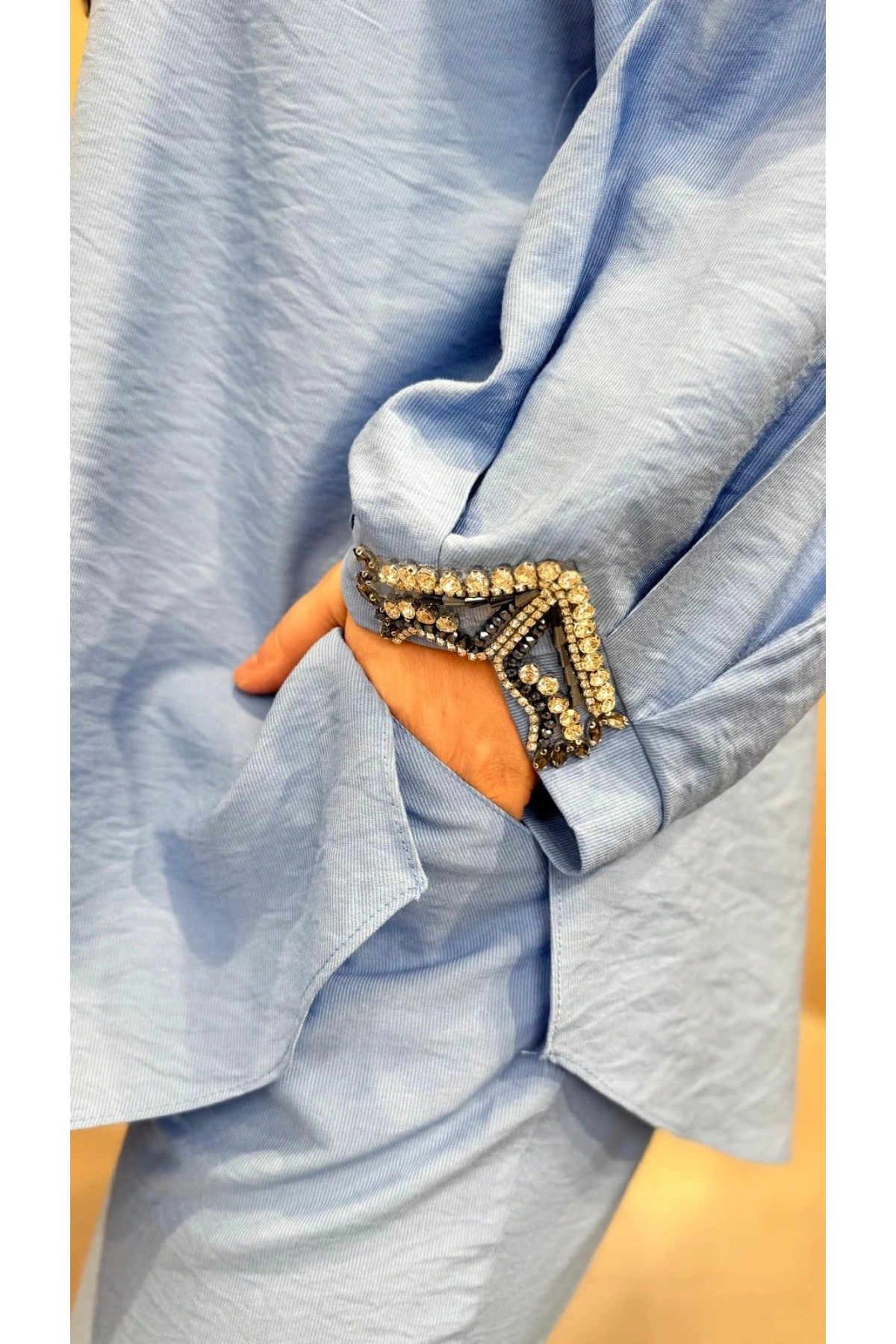 My312 Paçası Taşlı Takım 26S1675